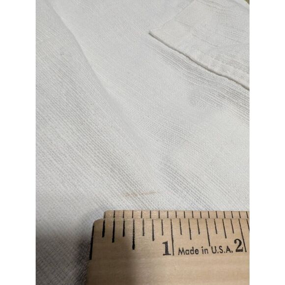 Blanc Du Nil Cotton White Shorts Chinos 2 side pockets Men's Size XXL - Picture 4 of 6